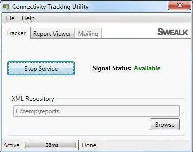 Download web tool or web app Swealks Connectivity Tracking Utility