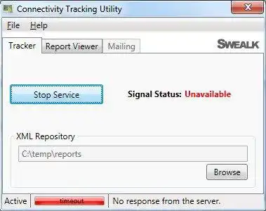 Download web tool or web app Swealks Connectivity Tracking Utility