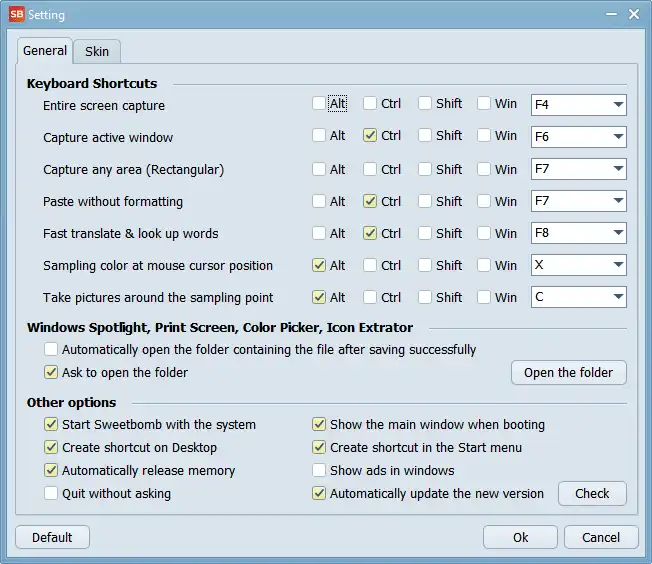 Download web tool or web app SweetBomb 2023