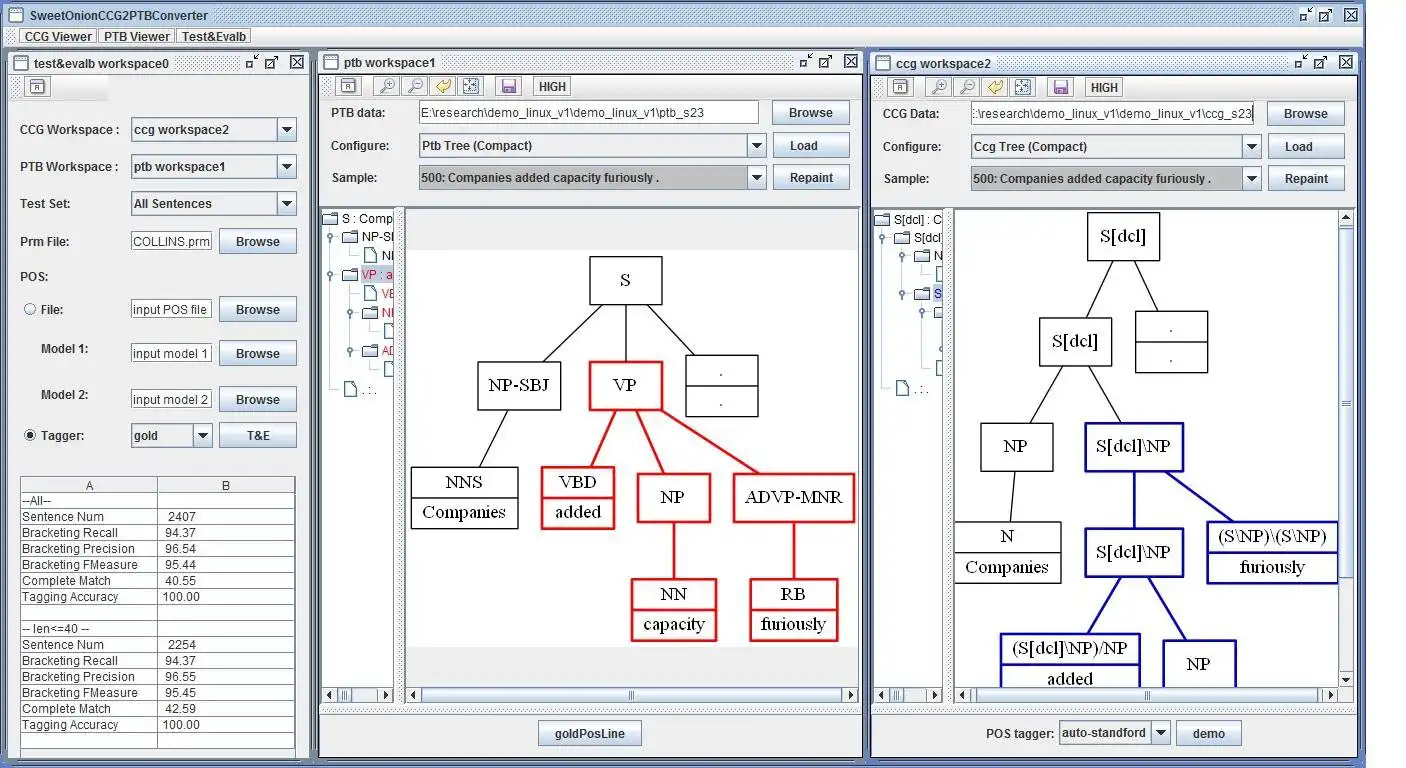 Download de webtool of webapp SweetOnionCCG2PTBConverter om online onder Linux te draaien