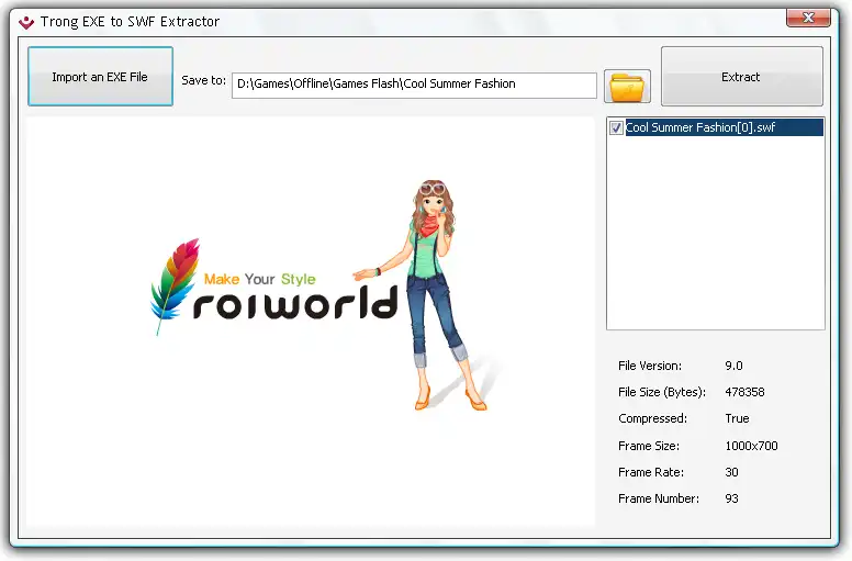 Download web tool or web app SwfTools