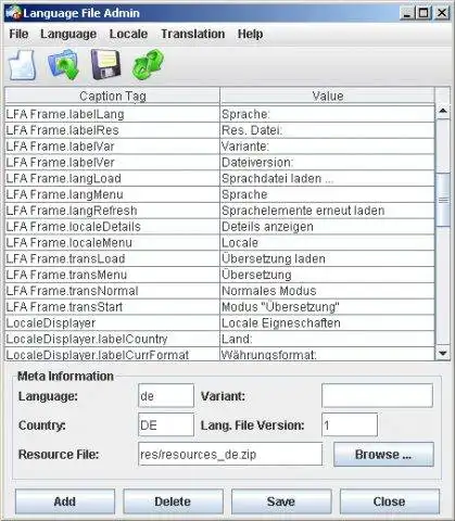 Unduh alat web atau aplikasi web Swing UI Localizer