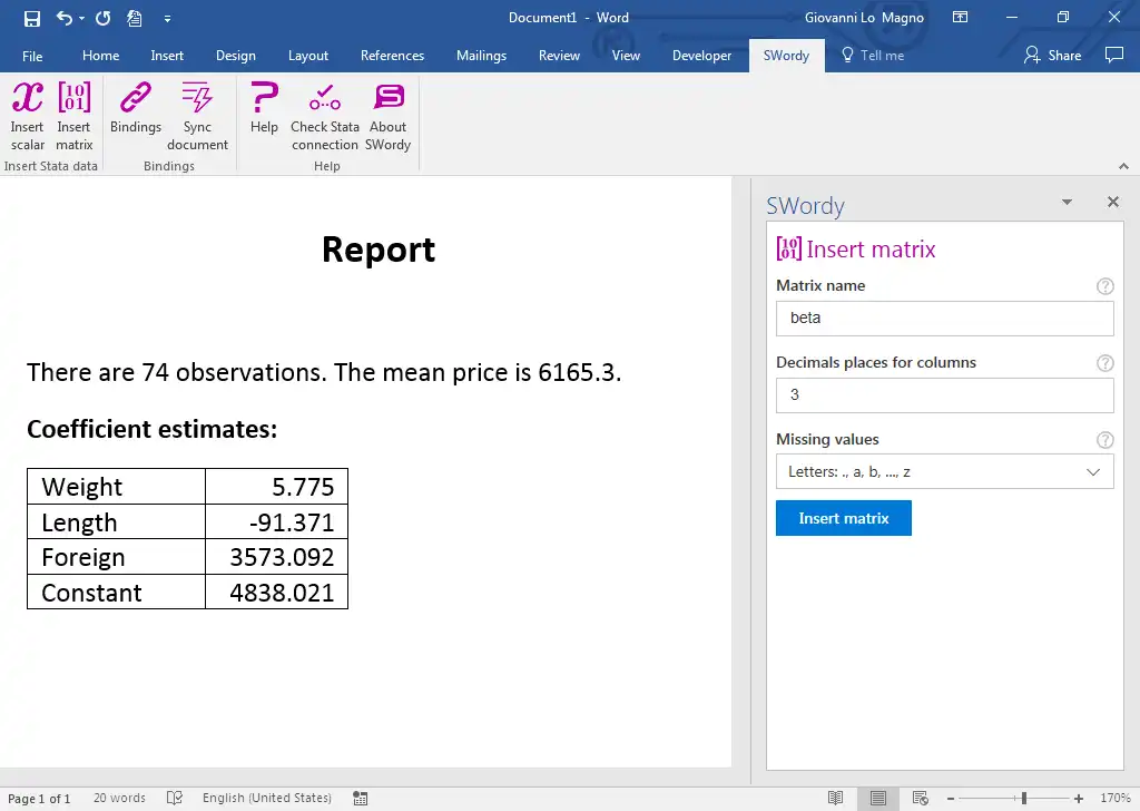 Download web tool or web app SWordy