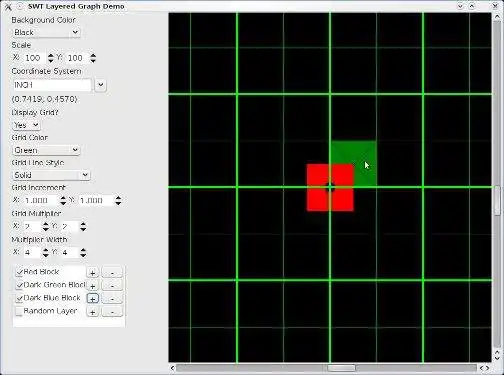 Download web tool or web app SWT Layered Graph