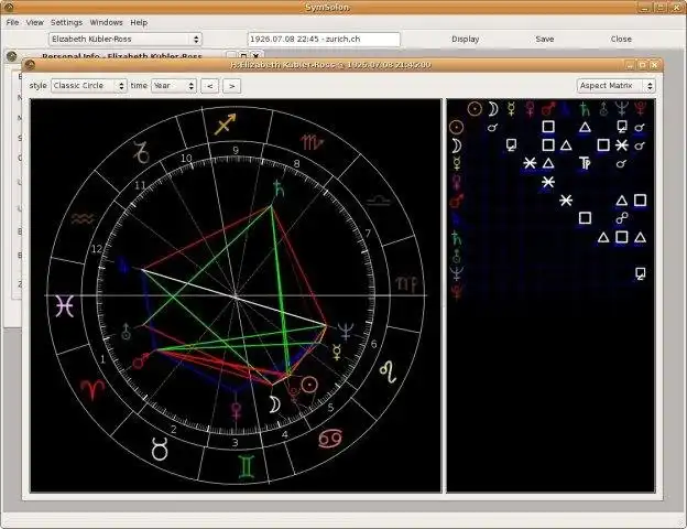 Download web tool or web app SymSolon Astrology Software