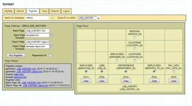 Download web tool or web app SynApp2