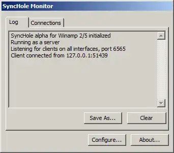 Download web tool or web app SyncHole