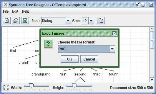 Download web tool or web app Syntactic Tree Designer