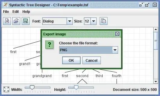 Download web tool or web app Syntactic Tree Designer to run in Windows online over Linux online