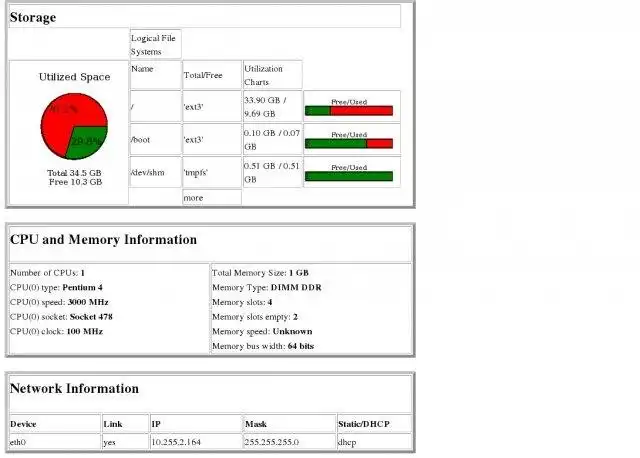 Download web tool or web app Sysglance