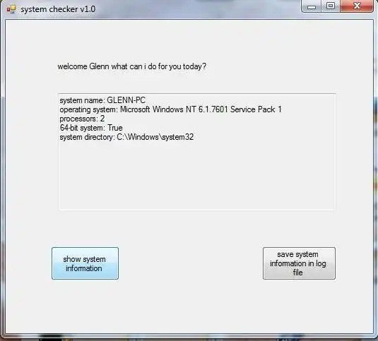Download web tool or web app system checker v1.0