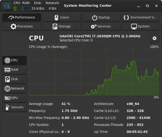 Scarica lo strumento web o l'app web Centro di monitoraggio del sistema