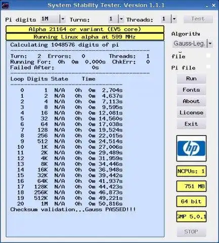 ดาวน์โหลดเครื่องมือเว็บหรือเว็บแอป System Stability Tester