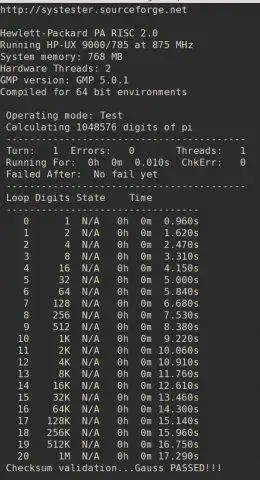 Linux'ta çevrimiçi çalıştırmak için web aracını veya web uygulamasını indirin System Stability Tester