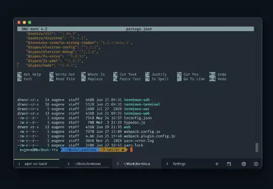 Download web tool or web app Tabby