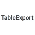قم بتنزيل تطبيق TableExport Linux مجانًا للتشغيل عبر الإنترنت في Ubuntu عبر الإنترنت أو Fedora عبر الإنترنت أو Debian عبر الإنترنت
