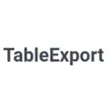 Free download TableExport Windows app to run online win Wine in Ubuntu online, Fedora online or Debian online