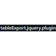 Muat turun percuma tableExport.jquery.plugin apl Linux untuk dijalankan dalam talian di Ubuntu dalam talian, Fedora dalam talian atau Debian dalam talian