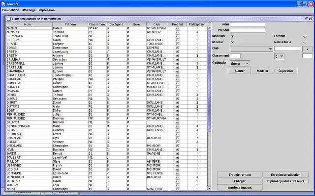 Download web tool or web app Table Tennis Tournament Manager