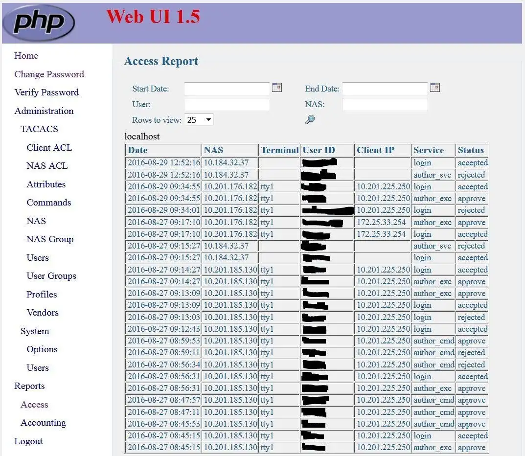 Download web tool or web app TAC-PLUS