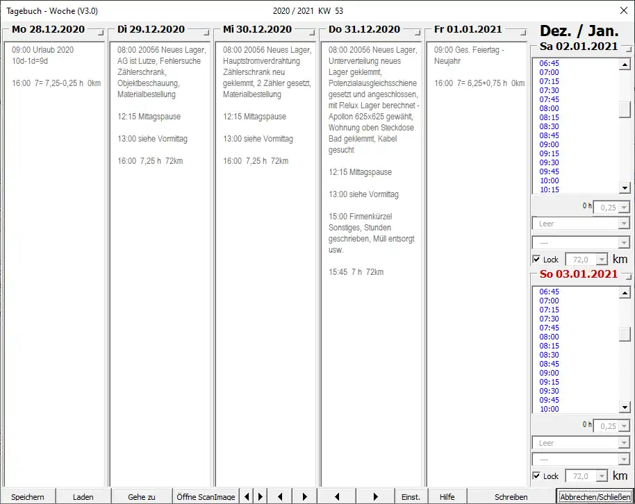 Scarica lo strumento Web o l'app Web Tagebuch.xls