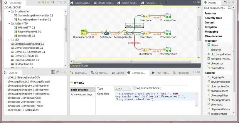 Download web tool or web app Talend Open Studio for ESB