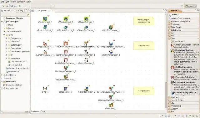 Download web tool or web app Talend Spatial Module