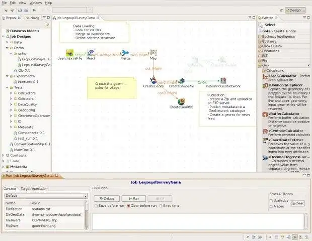 Download web tool or web app Talend Spatial Module