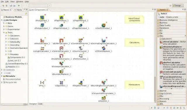 Download web tool or web app Talend Spatial Module to run in Linux online