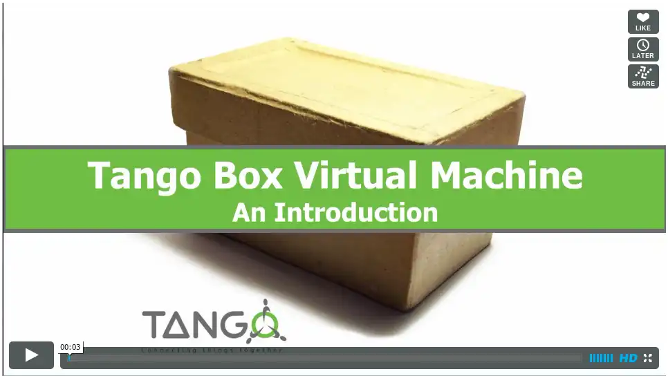 ดาวน์โหลดเครื่องมือเว็บหรือเว็บแอป TANGO Control System