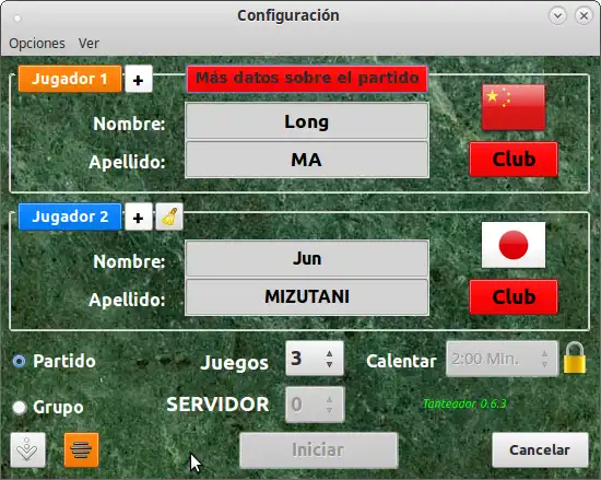 Download web tool or web app Tanteador tenis de mesa to run in Linux online