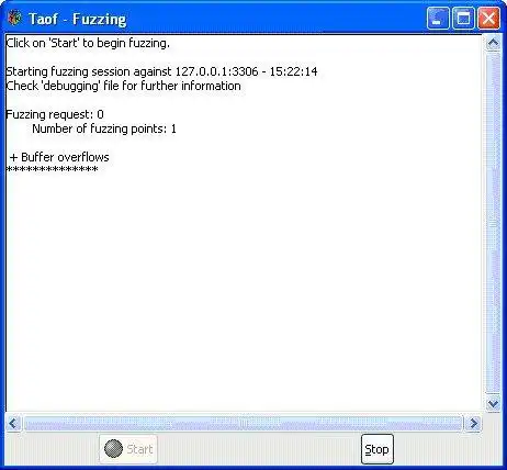 Download web tool or web app Taof - The art of fuzzing
