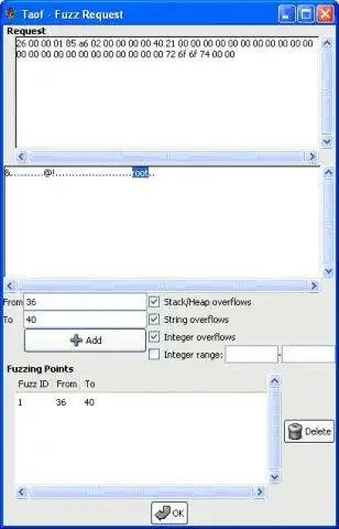 Download web tool or web app Taof - The art of fuzzing