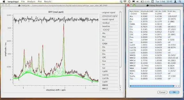 Scarica lo strumento Web o l'app Web TARQUIN per l'esecuzione in Windows online su Linux online