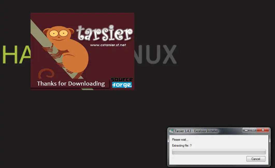Download web tool or web app Tarsier Downloader