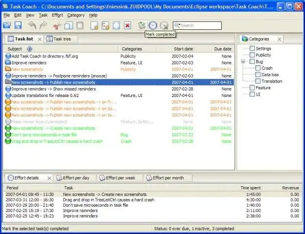 Download webtool of webapp Task Coach