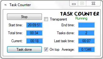 Download web tool or web app Task Counter