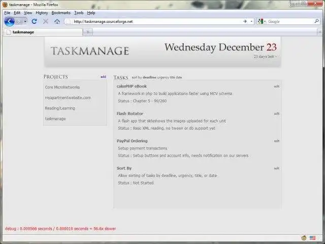 Mag-download ng web tool o web app taskmanage