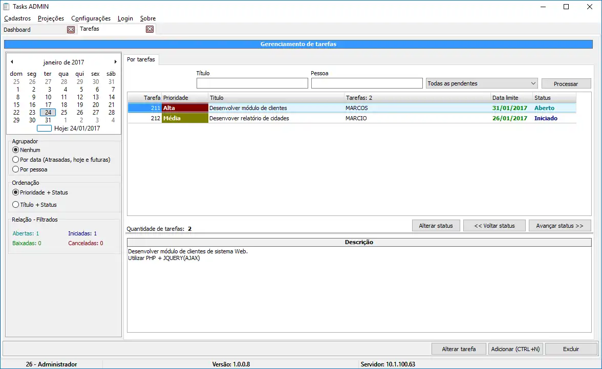 Download webtool of webapp TasksAdmin - Gerenciamento de tarefas