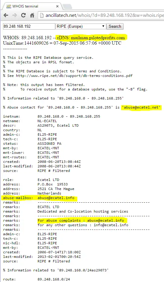 下载网络工具或网络应用程序 Tattle Trail