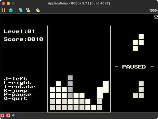 Download web tool or web app TBRICKS DOS 8086 with background music