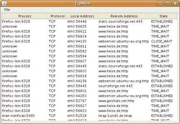 Download web tool or web app TCP Monitor for Linux