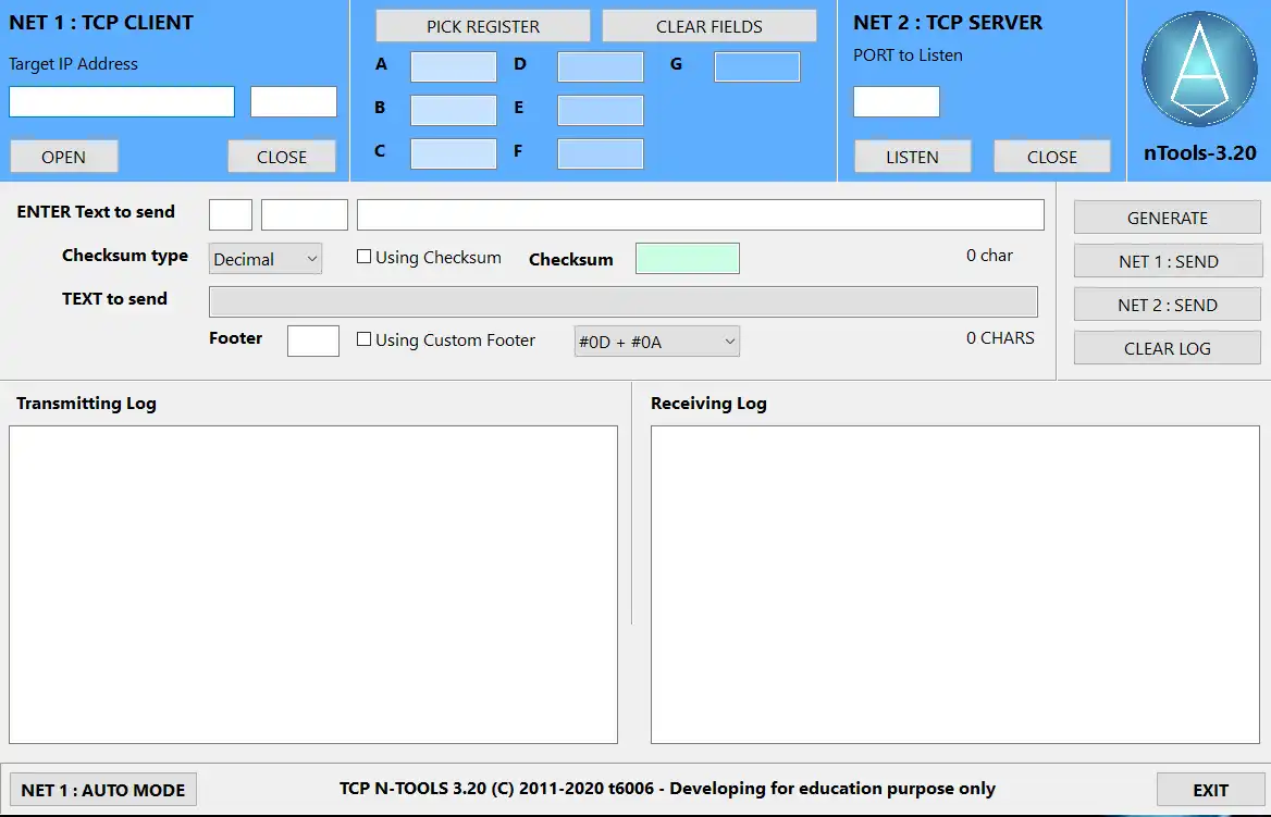 Unduh alat web atau aplikasi web Alat Jaringan TCP