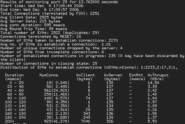 Download web tool or web app TCP Traffic Analyzer