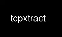 اجرای tcpxtract در ارائه دهنده هاست رایگان OnWorks از طریق Ubuntu Online، Fedora Online، شبیه ساز آنلاین ویندوز یا شبیه ساز آنلاین MAC OS