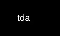 Run tda in OnWorks free hosting provider over Ubuntu Online, Fedora Online, Windows online emulator or MAC OS online emulator