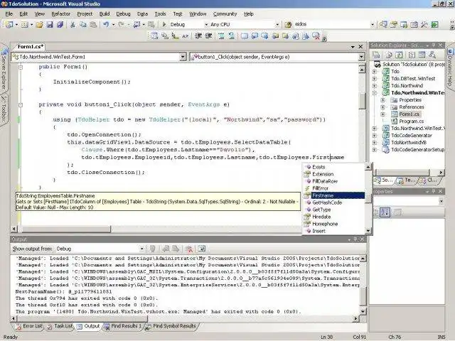 Download webtool of webapp TDO - Typed Data Object