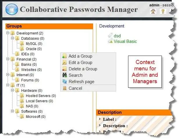 Muat turun alat web atau aplikasi web TeamPass