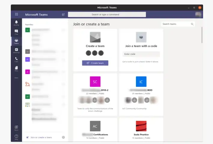 Download web tool or web app teams-for-linux