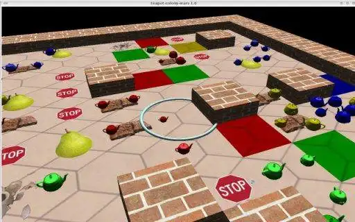 Download web tool or web app Teapot Colony Wars to run in Linux online